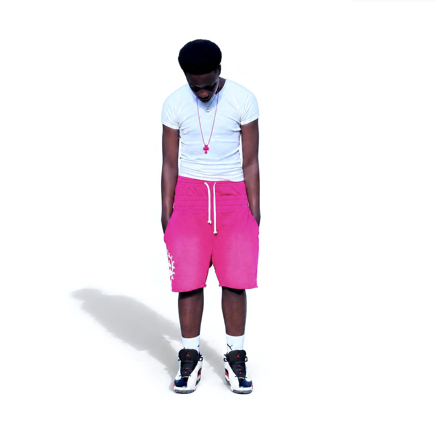Bubblegum Double Waisted Shorts