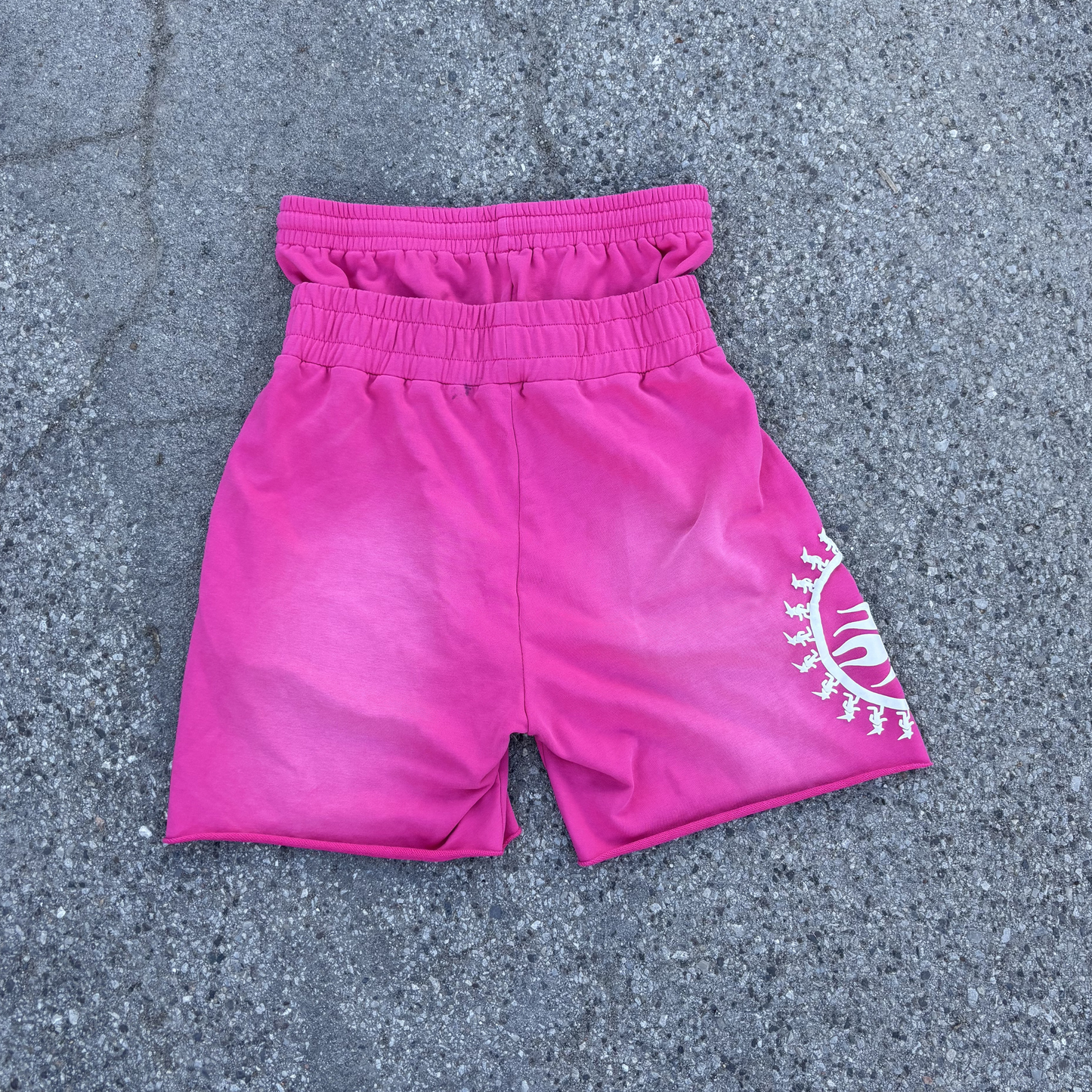 Bubblegum Double Waisted Shorts