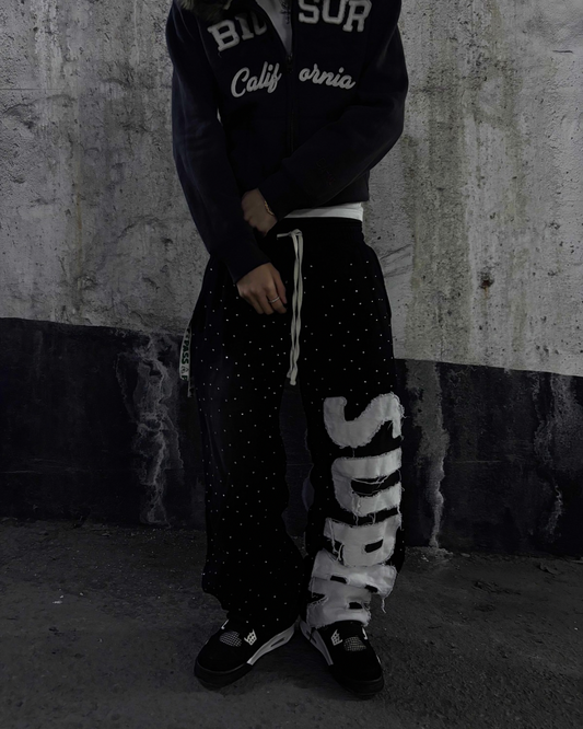 Rhinestone Sweatpants